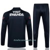 Sudadera De Entrenamiento Trajes Paris Saint-Germain Cremallera De Cuarto 2021/22 Azul - Hombre